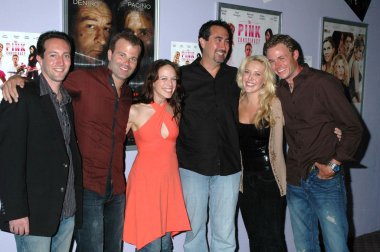 Cast and Crew of 'The Pink Conspiracy'.