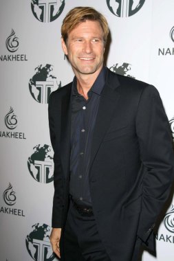 Aaron eckhart, trump tower dubai tanıtmak için bir partide. tar bel air, bir ca. 08-23-08
