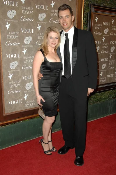 Melissa Joan Hart e Mark Wilkerson — Foto Stock