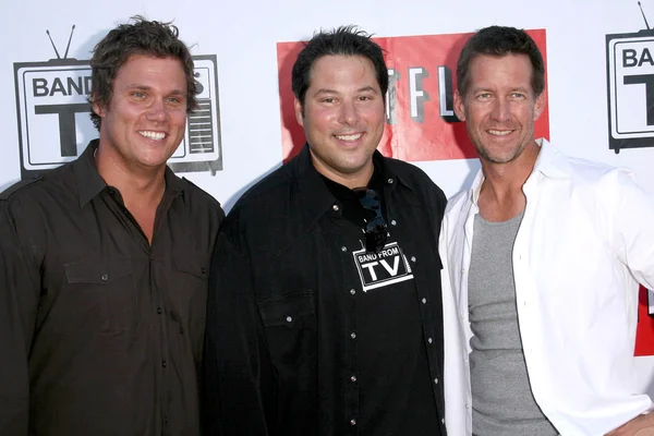 Bob Guiney, James Denton, Greg Grunberg — Stock Photo, Image