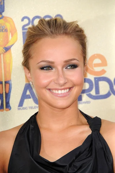 Hayden panettiere w 2009 mtv movie awards przylotów. Gibson amphitheatre, universal city, ca. 05-31-09 — Zdjęcie stockowe