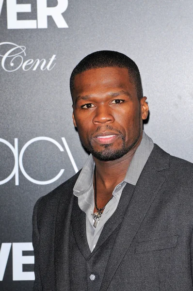 50 cent lanceert nieuwe mens geur macht door 50 op macys, lakewood, ca. 11-11-09 — Stockfoto