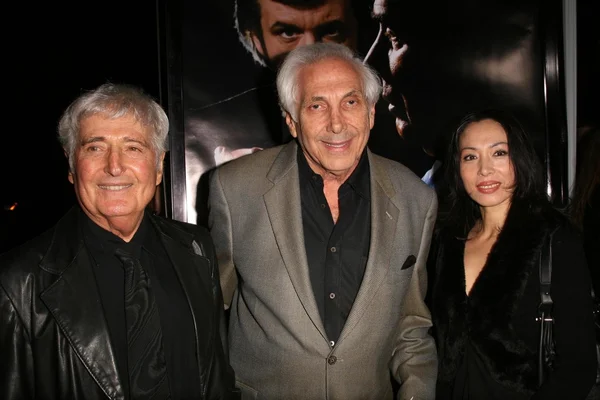 Sid Krofft with Marty Krofft and his wife Christa — Stock Photo, Image