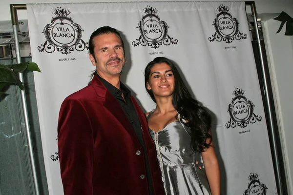 Lorenzo Lamas at the Christiane King Fashion Line Launch Cocktail Party, Villa Blanca, Hollywood, CA. 01-14-10 — Stock Photo, Image