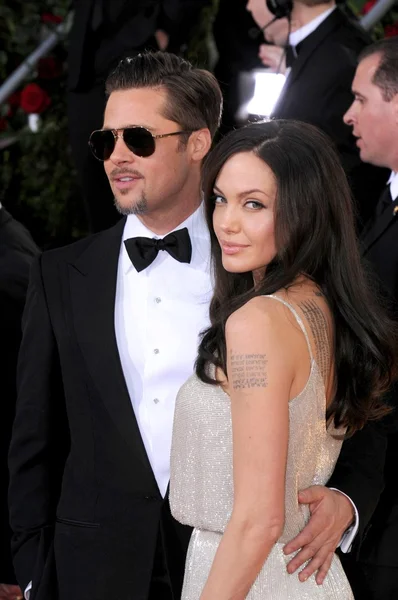 Brad Pitt, Angelina Jolie — Fotografie, imagine de stoc