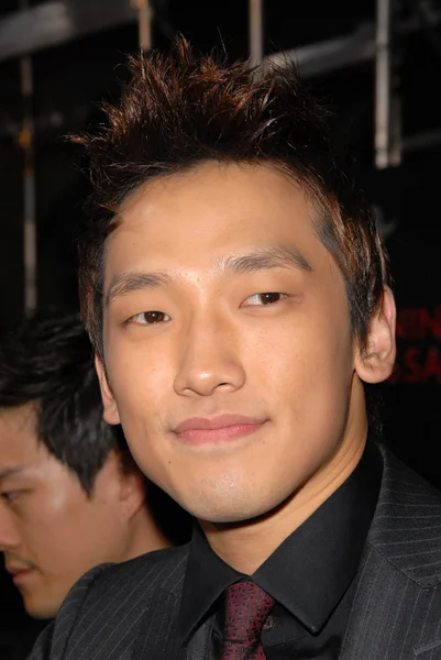 Rain Raizo at the Los Angeles Premiere of 'Ninja Assassin,' Chinese Theater, Hollywood, CA. 11-19-09 — Stock Photo, Image