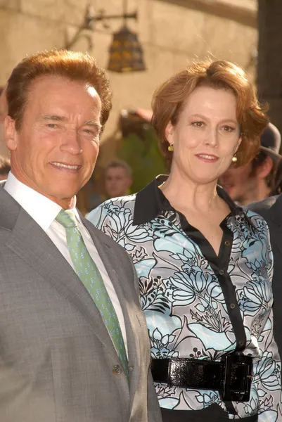 Arnold schwarzenegger, schwefelweber — Stockfoto