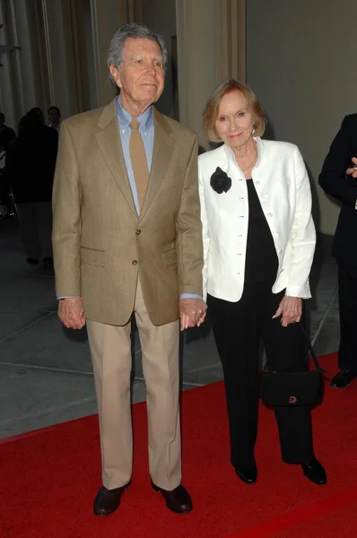 Jeffrey Hayden e Eva Marie Saint numa Gala em honra de Norman Jewison. LACMA, Los Angeles, CA. 04-17-09 — Fotografia de Stock