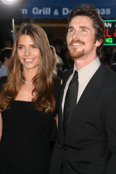 Sibi blazic und christian bale — Stockfoto