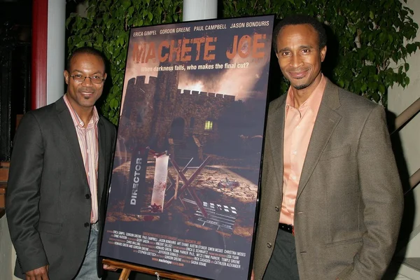 Howard Green and Gordon Greene at the VIP Screening of 'Machete Joe'. Paramount Studios, Hollywood, CA. 01-30-09 — ストック写真