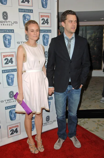 Diane kruger a joshua jackson — Stock fotografie