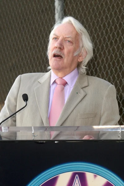 Donald Sutherland — Foto de Stock