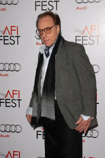 Peter Bogdanovich, Los Angeles eleme 'Fantastik Bay Fox' AFI Fest 2009 açılış gecesi için. Grauman's Çince Tiyatro, Hollywood, Ca. 10-30-09 — Stok fotoğraf