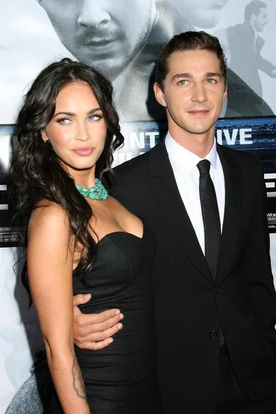 Megan Fox and Shia LaBeouf — Stock Photo, Image