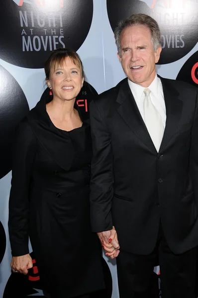 Annette Bening, Warren Beatty — Stock Photo, Image