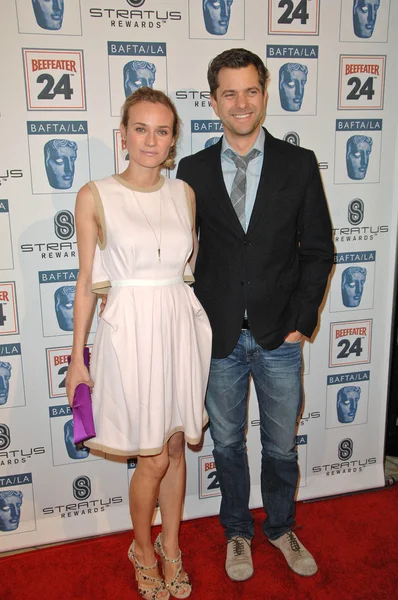 Diane Kruger and Joshua Jackson at BAFTA/LA's 16th Annual Awards Season Tea Party, Beverly Hills Hotel, Beverly Hills, CA. 01-16-10 — стокове фото