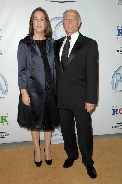 Kathleen Kennedy og Frank Marshall på den 20. årlige Producers Guild Awards. Hollywood Palladium, Hollywood, CA. 01-24-09 – stockfoto
