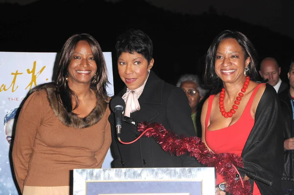 Timolin Cole, Natalie Cole and Casey Cole — Stock Photo, Image