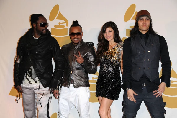 Will.i.am, apl.de.ap, stacy ferguson «fergie» και ταμπού των black eyed peas — Φωτογραφία Αρχείου