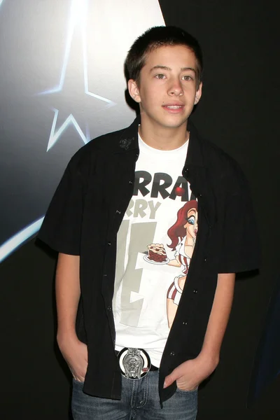 Jimmy Bennett op de "Star Trek" Dvd en Blu-Ray Release Party, Griffith observatorium, Los Angeles, Ca. 11-15-09 — Stockfoto