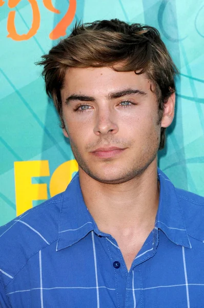 Zac Efron Ordförande — Stockfoto