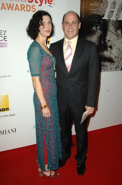 Linda Brettler and Matthew Weiner — Stock Photo, Image