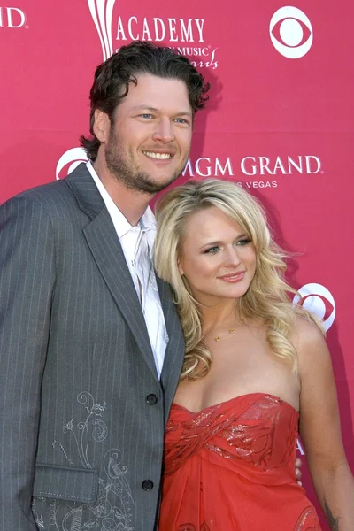 Blake Shelton y Miranda Lambert — Foto de Stock