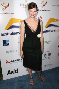 Kiersten warren film 2009 cephe içindeki Avustralyalılar, ödüller. Hollywood roosevelt hotel, hollywood, ca. 05-08-09