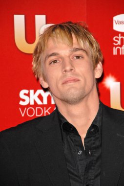 Aaron Carter bize Haftalık Hot Hollywood tarzı 2009 parti, Voyeur, West Hollywood, Ca. 11-18-09