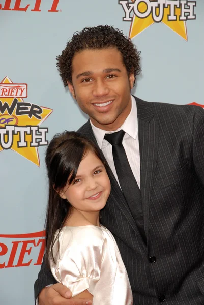 Bailee madison i corbin bleu w różnych w 3 roczne "moc młodzieży," paramount studios, hollywood, ca. 12-05-09 — Zdjęcie stockowe