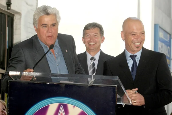 Jay leno leron gubler ve howie mandel ile