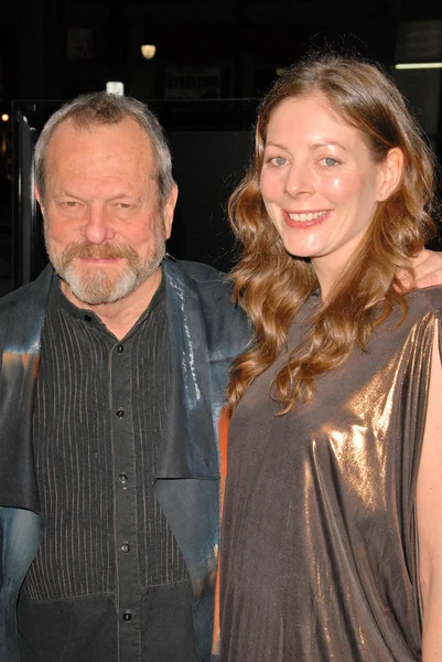 Terry Gilliam e la moglie Amy — Foto Stock