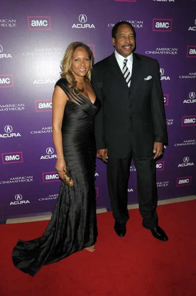 Dave Winfield and wife Tonya — Stock Photo, Image