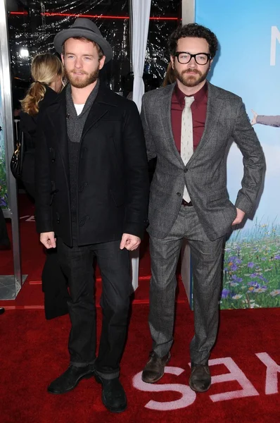 Christopher Masterson y Danny Masterson — Foto de Stock