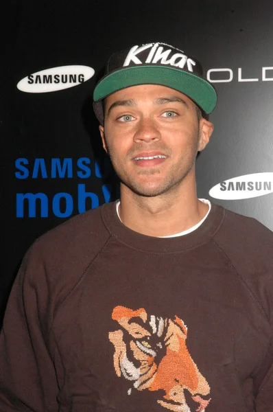 Jesse Williams al Samsung Behold ll Premiere Launch Party, Blvd. 3, Hollywood, CA. 11-18-09 — Foto Stock