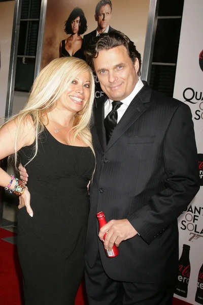 Gloria Kisel and Damian Chapa — Stock Photo, Image