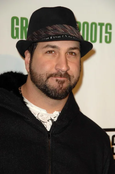 Joey Fatone en el 5º Concierto de Beneficio de la Fundación Peapod Black Eyed Peas. The Conga Room, Los Angeles, CA. 02-05-09 —  Fotos de Stock