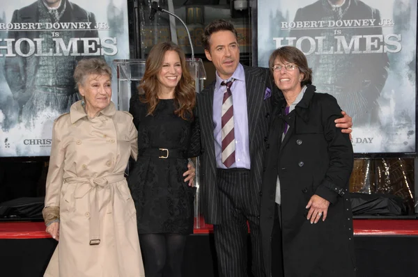 Robert Downey Jr. y Susan Levin —  Fotos de Stock