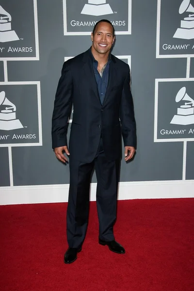 Dwayne Johnson at the 51st Annual GRAMMY Awards. Staples Center, Los Angeles, CA. 02-08-09 — Zdjęcie stockowe