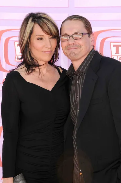 Katey Sagal and Kurt Sutter — Stock Photo, Image