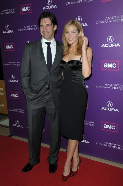 Jon hamm a jennifer westfeldt — Stock fotografie