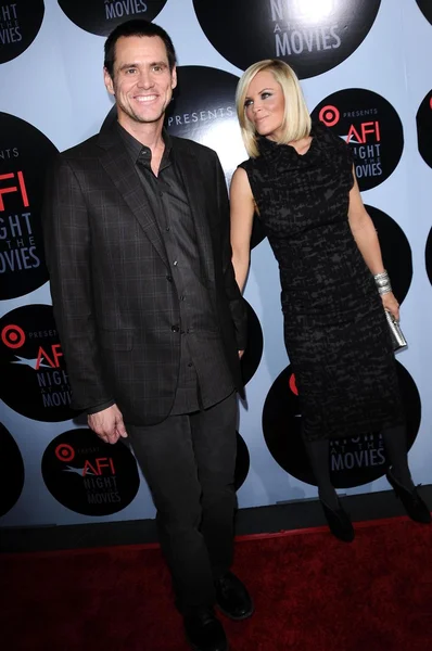 Jim Carrey and Jenny McCarthy — Stock Photo, Image