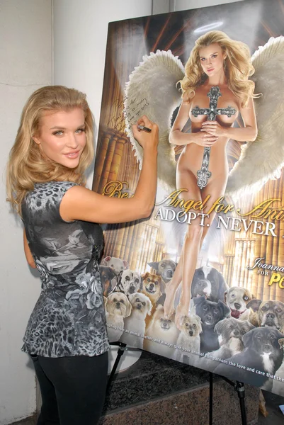 色情揭开她"天使这一侧"善待动物组织广告、 西区馆、 洛杉矶，。 09/12/1 — 图库照片