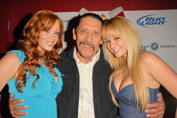 Christine Smith, Danny Trejo and Heather Renee Smith — Stock Photo, Image