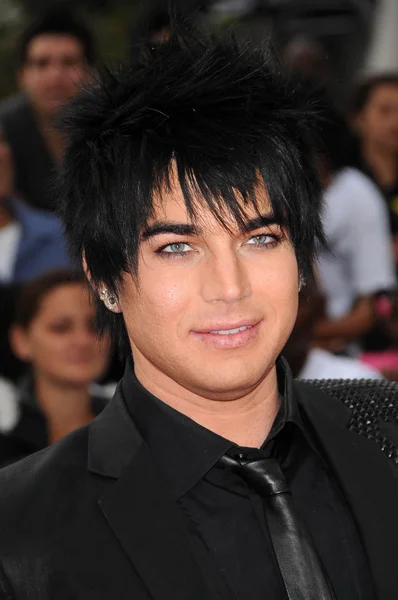 Adam Lambert at the Los Angeles Premiere of This Is It. Nokia Theatre, Los Angeles, CA. 10-27-09 — Stock Photo, Image