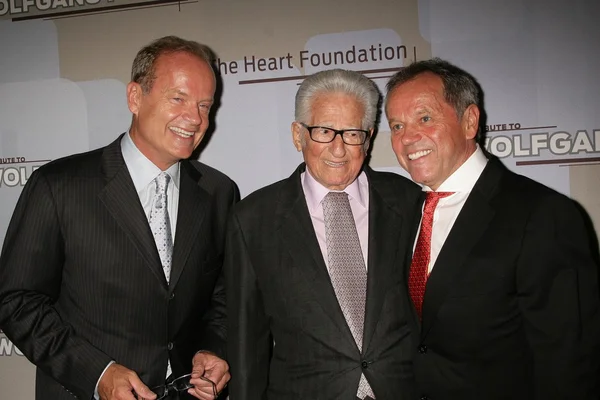 Kelsey Grammer with Irving Feintech and Wolfgang Puck at the Heart Foundation gala honoring Wolfgang Puck. The Beverly Wilshire Hotel, Beverly Hills, CA. 05-30-09 — Stock Photo, Image