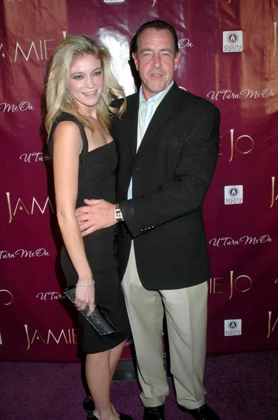 Erin Mueller and Michael Lohan — Stock Photo, Image