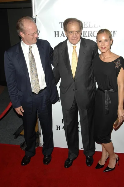 William Hurt with Arthur Cohn and Maria Bello — Stock Photo, Image