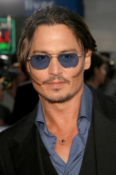 Johnny Depp Ordförande — Stockfoto