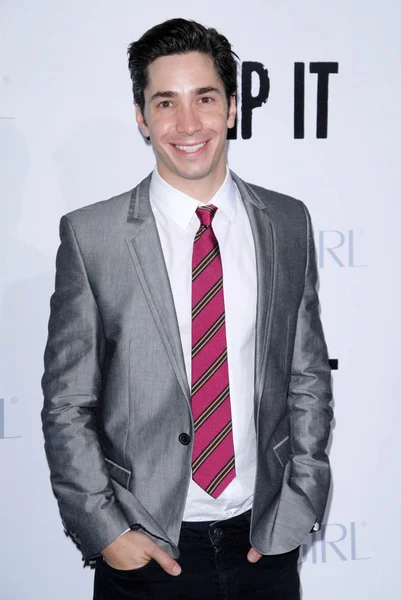 Justin Long op de Los Angeles Premiere van 'Whip It!'. Grauman's Chinese Theater, Hollywood, Ca. 09-29-09 — Stockfoto